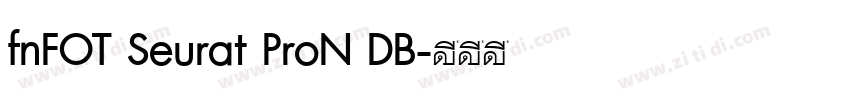 fnFOT Seurat ProN DB字体转换